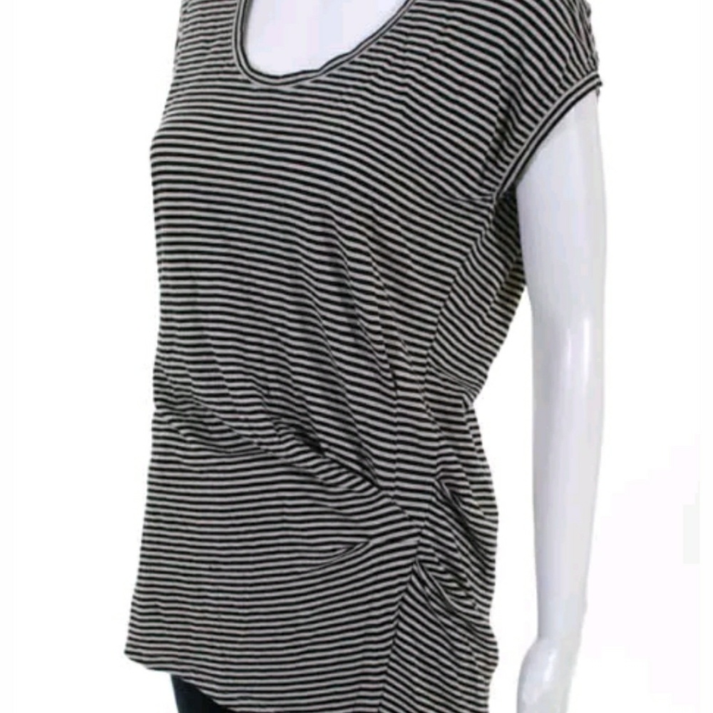Vince Striped Tee - Picture 2 of 3